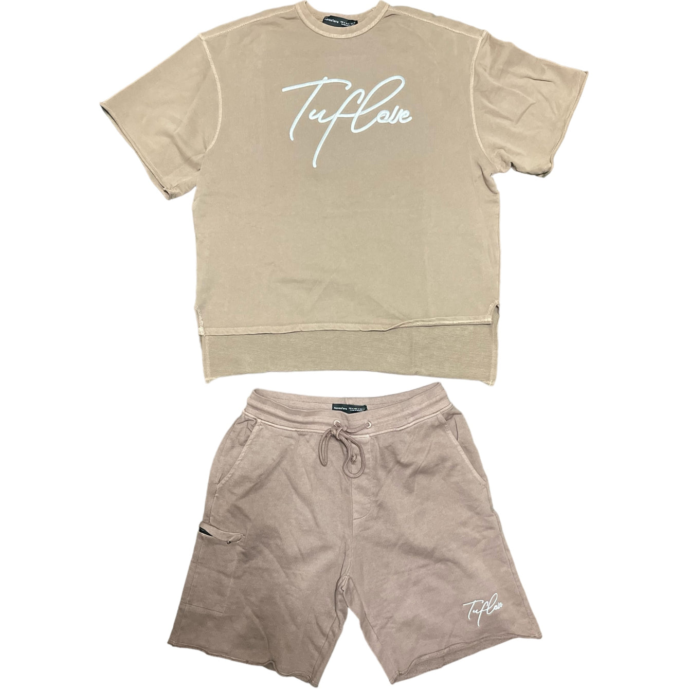 TufLove Raw Edge Short Set