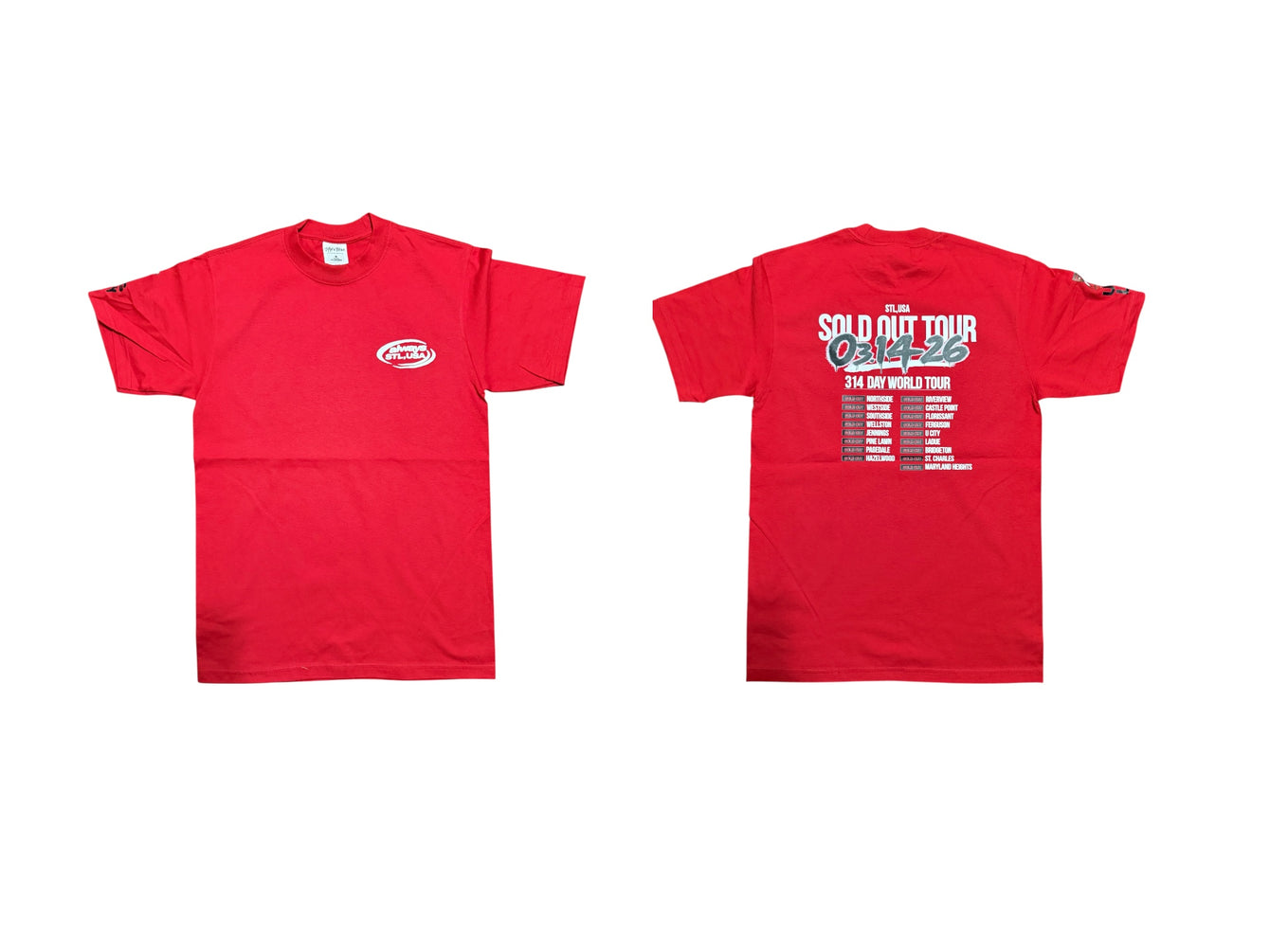 STL WORLD TOUR TEE